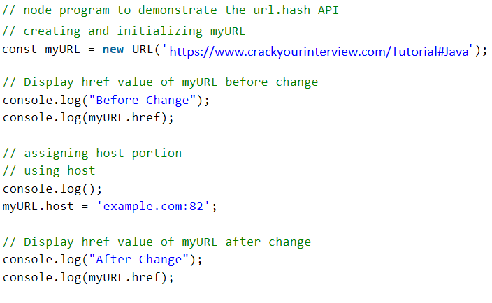 URL Host API