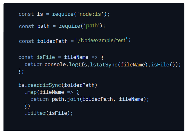 Node.js file code