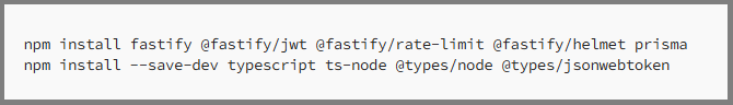 Fastify dependency