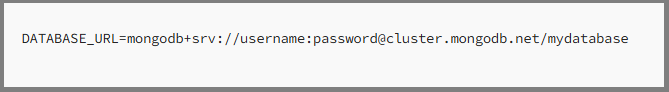 Fastify DB URL