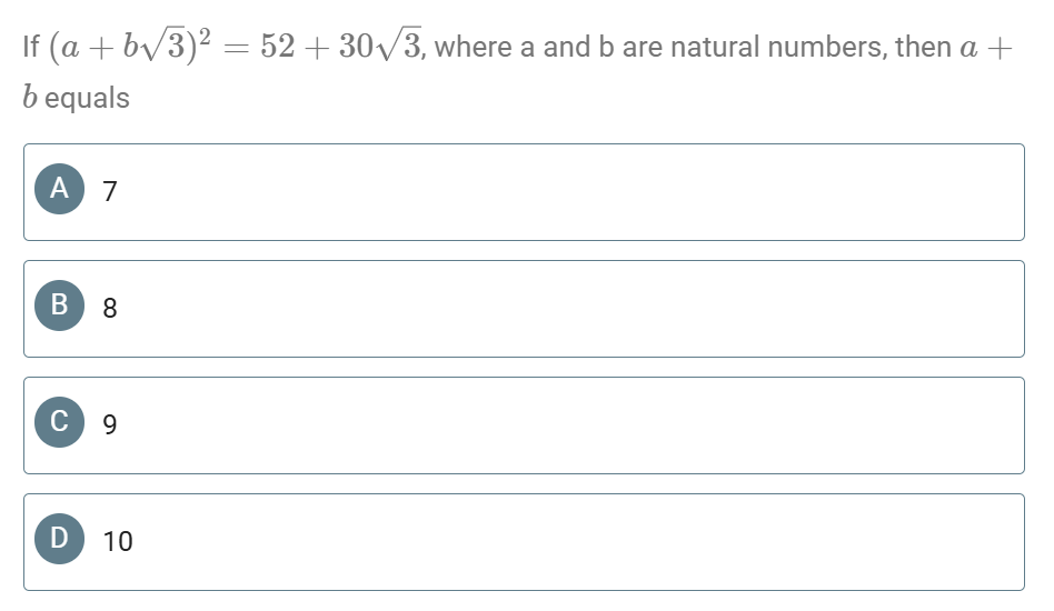 CAT QA Questions