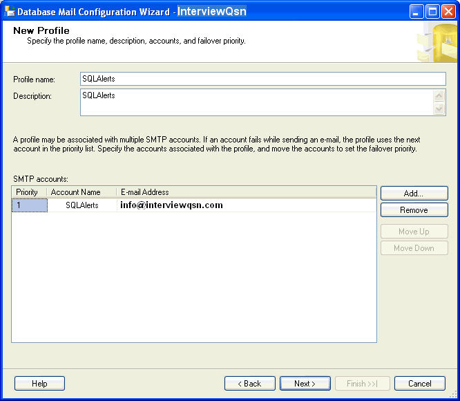 mail wizard sql